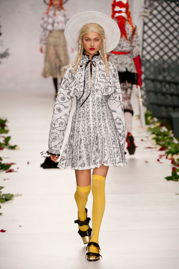 Meadham Kirchhoff wiosna-lato 2014