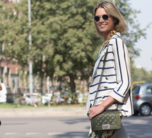 Street fashion: najlepsze stylizacje Milan Fashion Week SS14