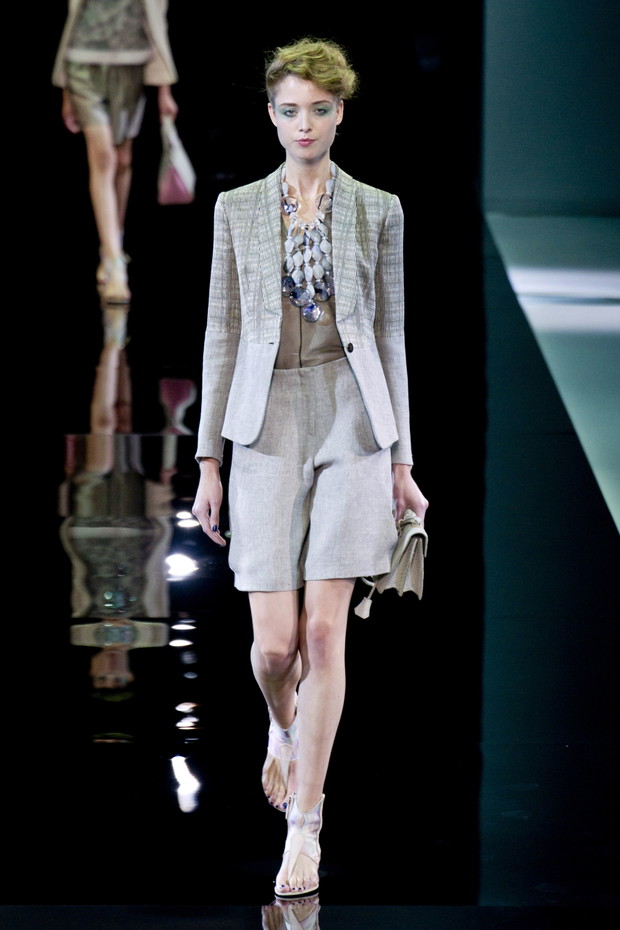 Giorgio Armani wiosna-lato 2014