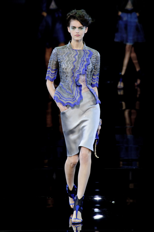 Giorgio Armani wiosna-lato 2014