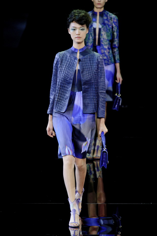 Giorgio Armani wiosna-lato 2014