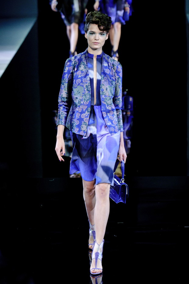 Giorgio Armani wiosna-lato 2014