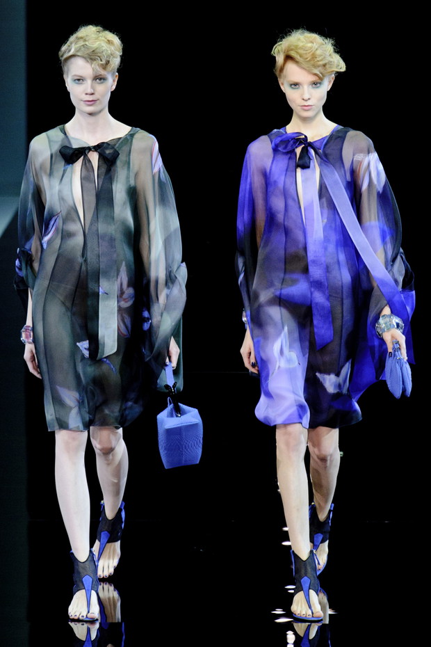 Giorgio Armani wiosna-lato 2014
