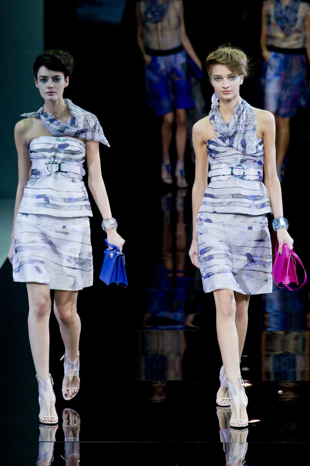 Giorgio Armani wiosna-lato 2014