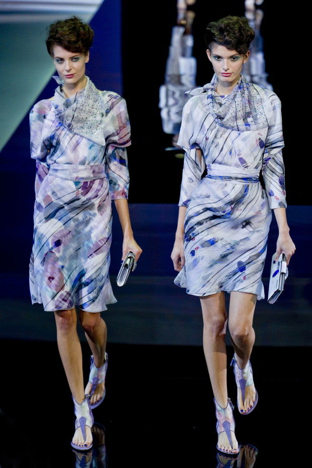 Giorgio Armani wiosna-lato 2014
