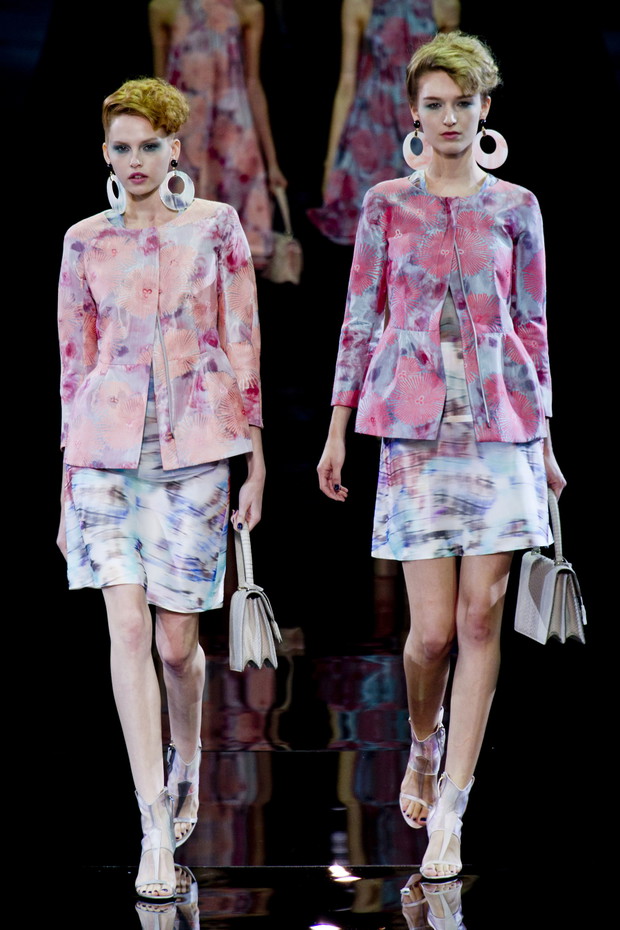 Giorgio Armani wiosna-lato 2014