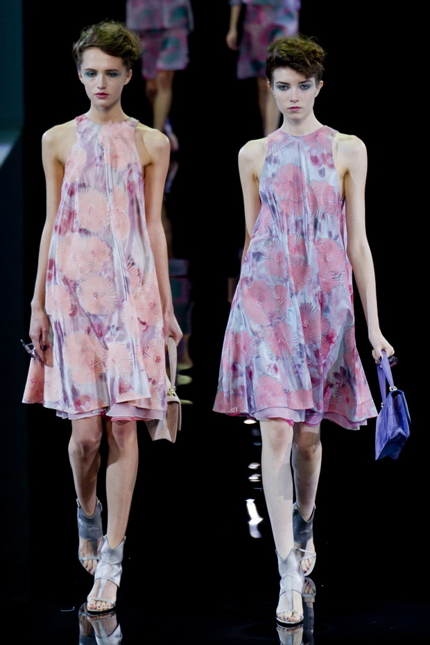 Giorgio Armani wiosna-lato 2014