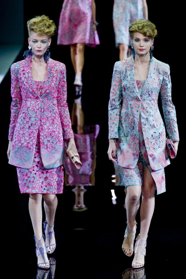 Giorgio Armani wiosna-lato 2014