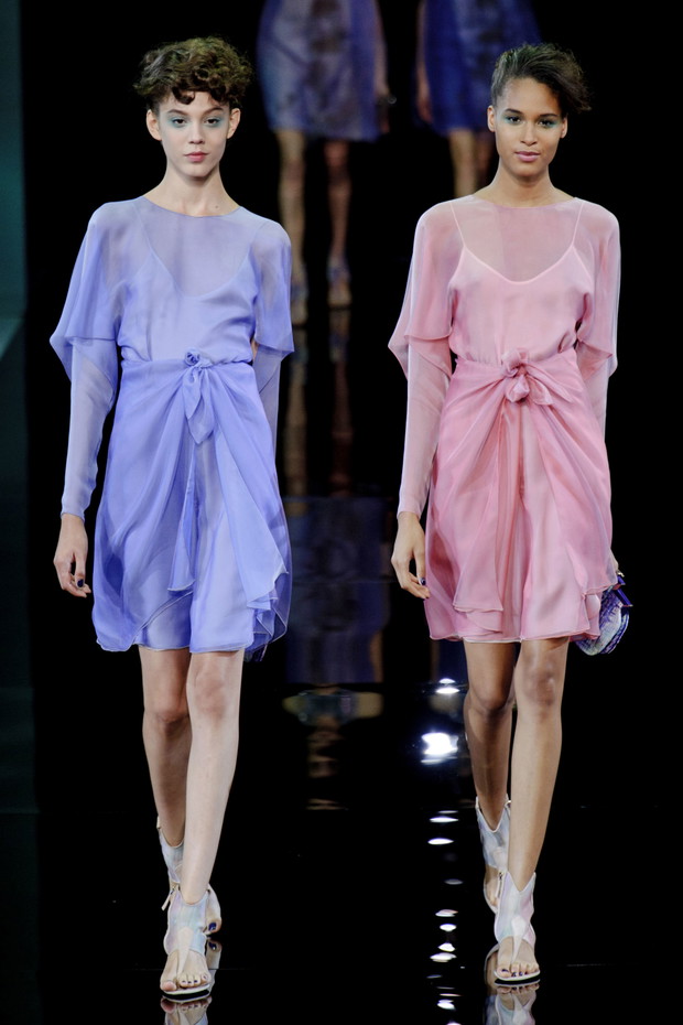Giorgio Armani wiosna-lato 2014