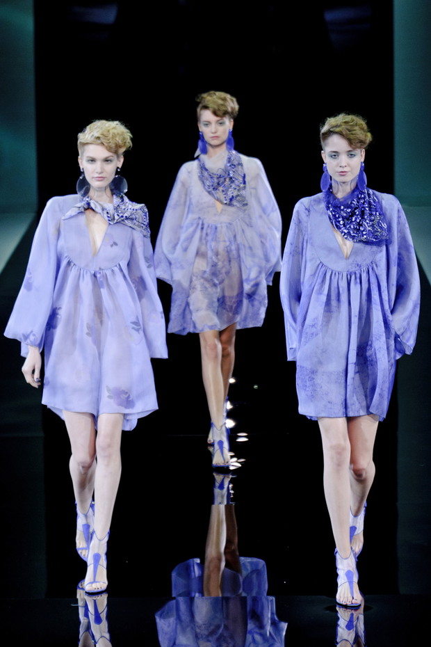Giorgio Armani wiosna-lato 2014