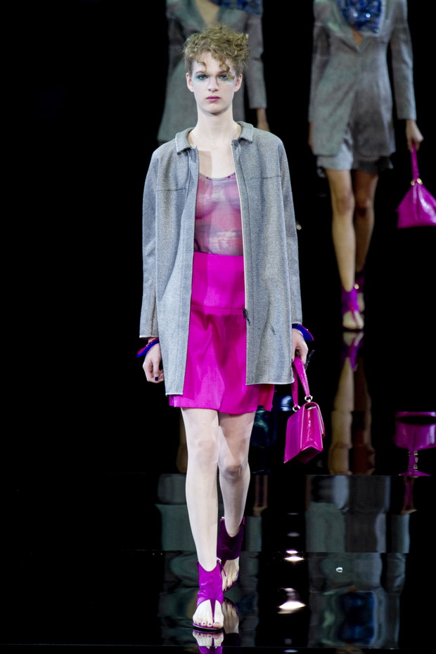 Giorgio Armani wiosna-lato 2014
