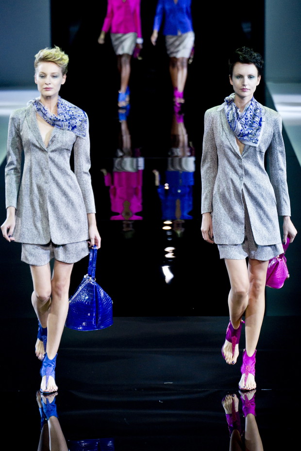 Giorgio Armani wiosna-lato 2014