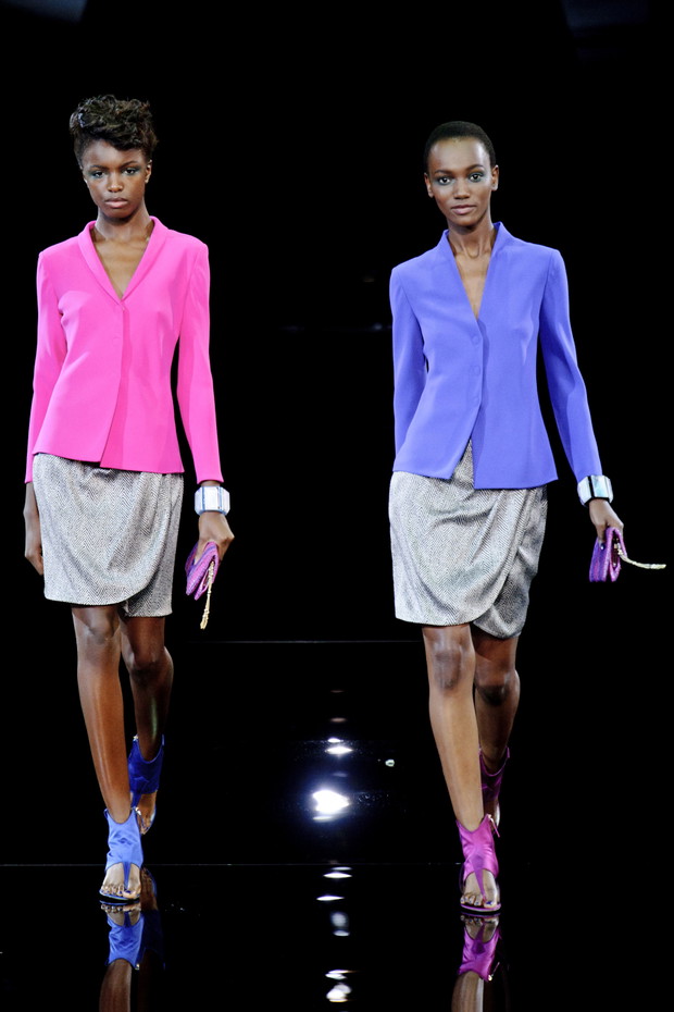 Giorgio Armani wiosna-lato 2014
