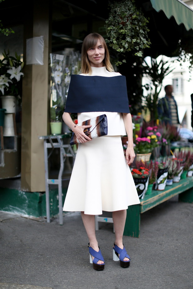 Street fashion: najlepsze stylizacje Milan Fashion Week SS14