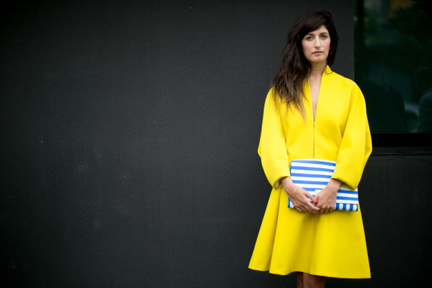 Street fashion: najlepsze stylizacje Milan Fashion Week SS14