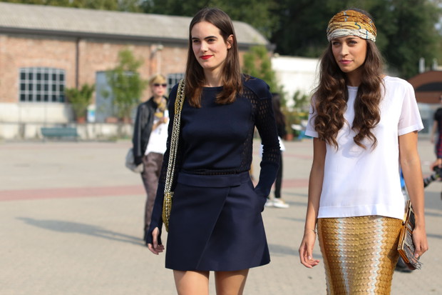 Street fashion: najlepsze stylizacje Milan Fashion Week SS14
