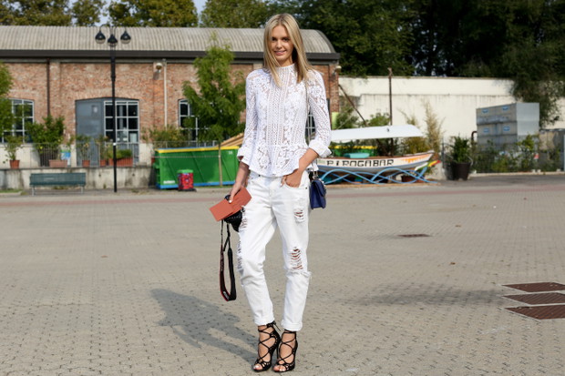 Street fashion: najlepsze stylizacje Milan Fashion Week SS14