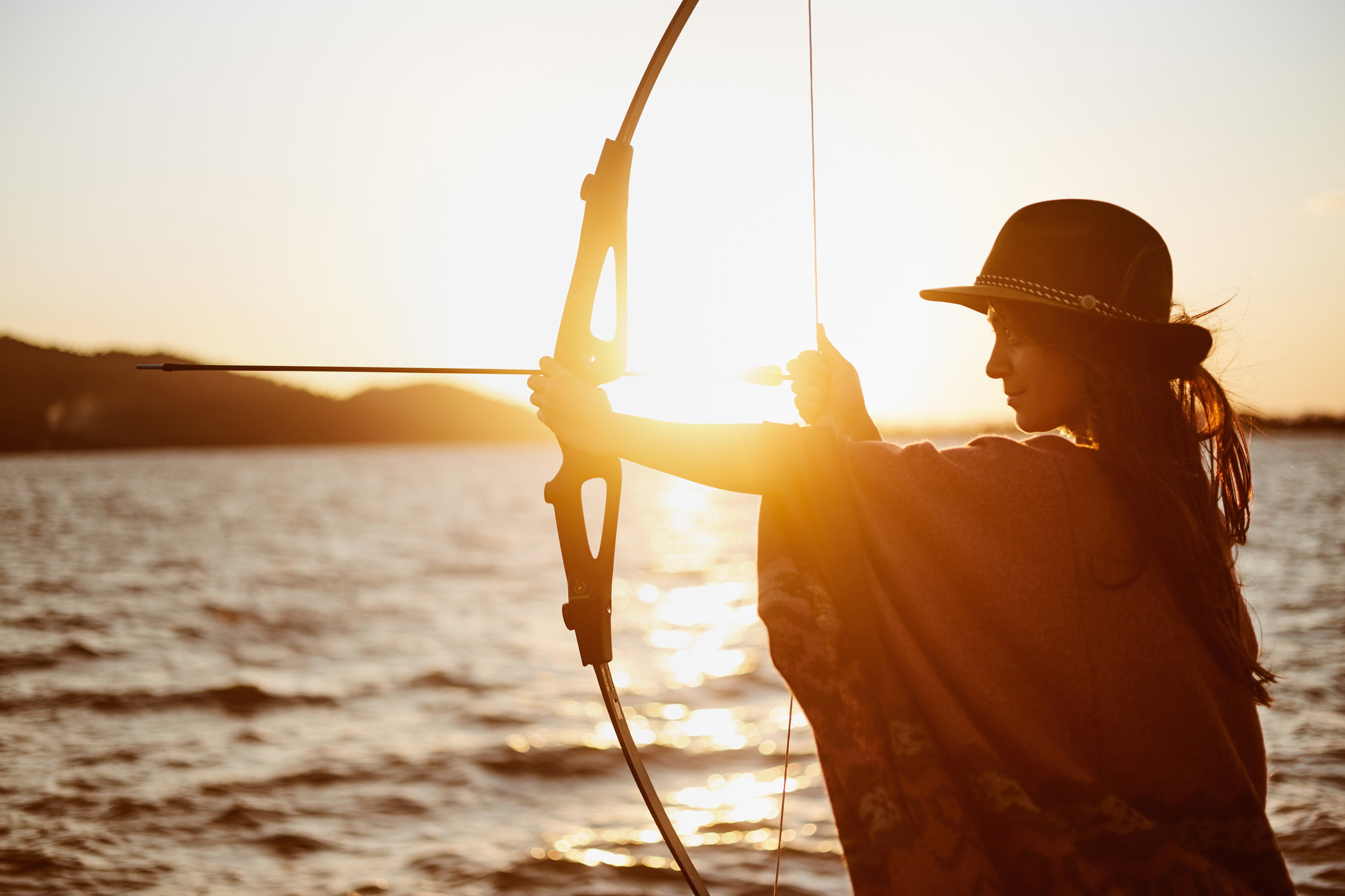 Archery with Sunset