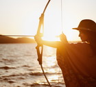 Archery with Sunset