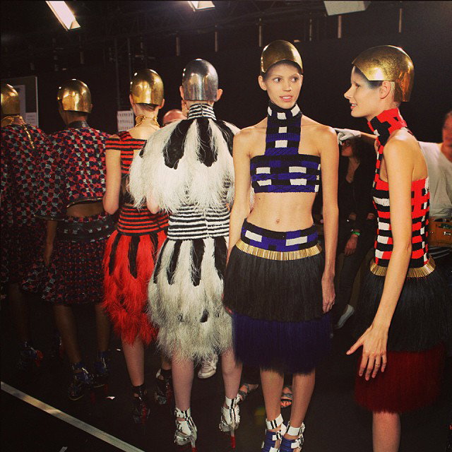 Alexander McQueen wiosna-lato 2014