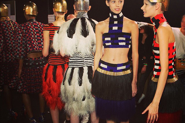 Alexander McQueen wiosna-lato 2014