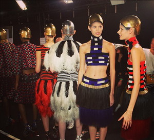 Alexander McQueen wiosna-lato 2014