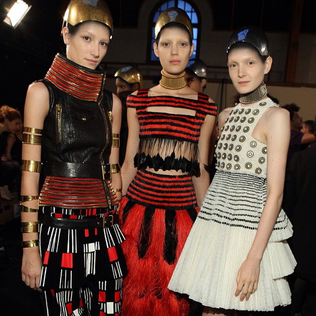 Alexander McQueen wiosna-lato 2014
