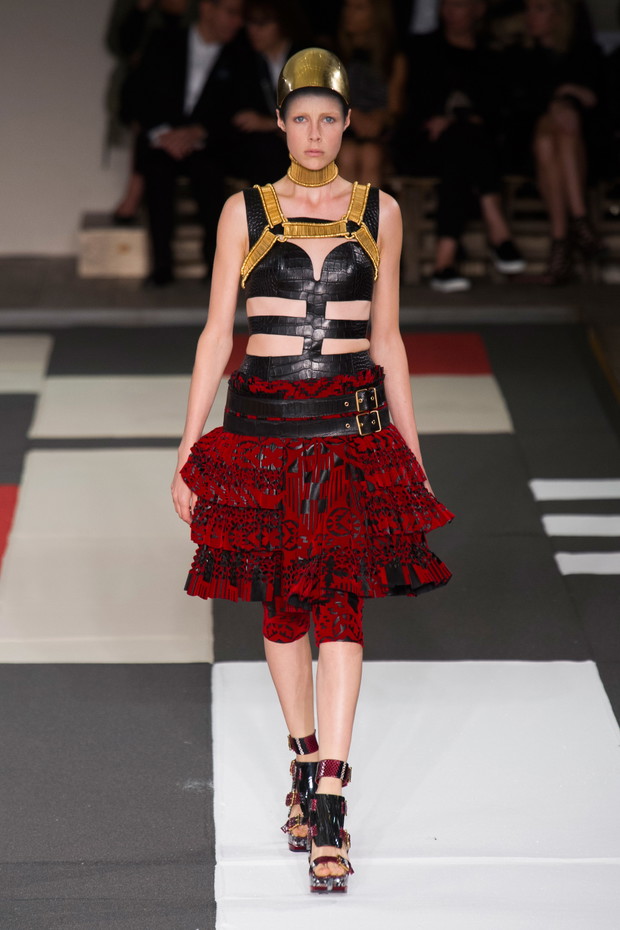 Alexander McQueen wiosna-lato 2014