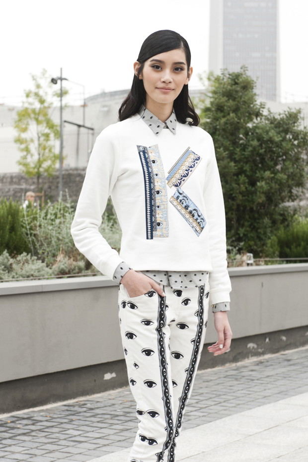 Street fashion: top modelki w Paryżu