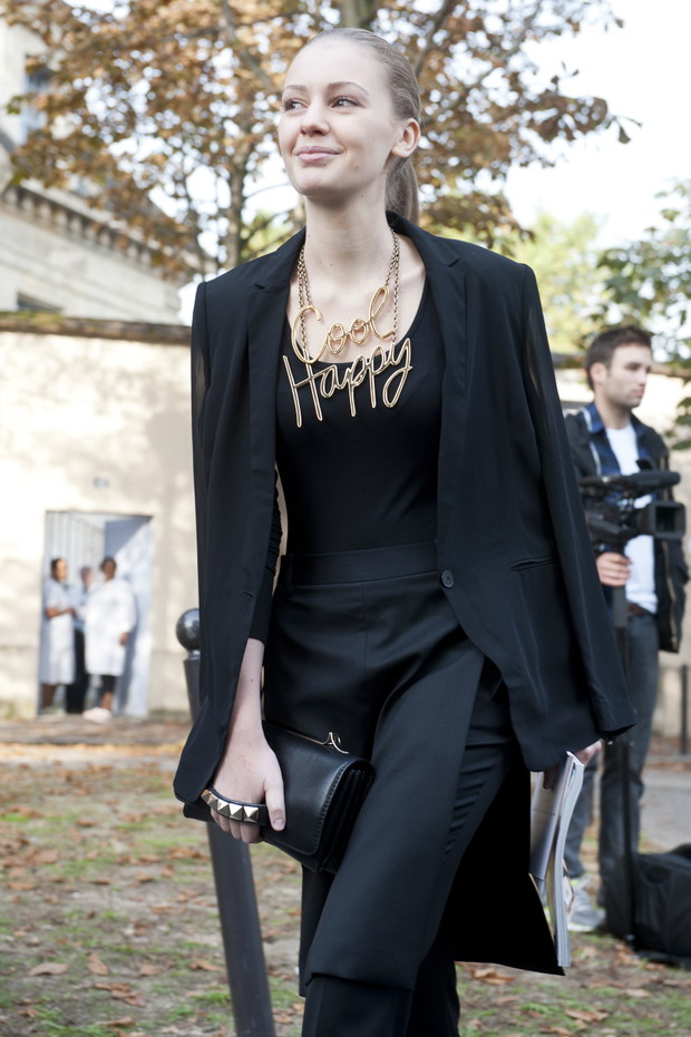 Street fashion: Paris Fashion Week wiosna-lato 2014, cz. 2