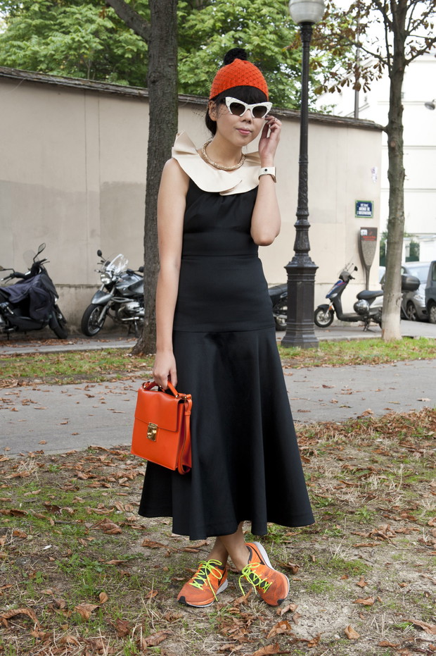 Street fashion: Paris Fashion Week wiosna-lato 2014, cz. 2