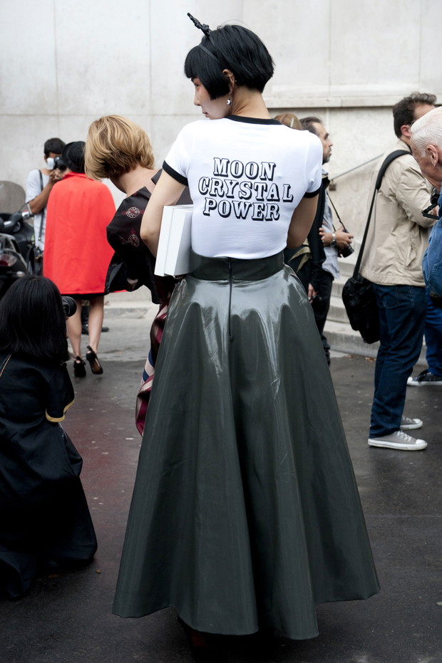 Street fashion: Paris Fashion Week wiosna-lato 2014, cz. 2