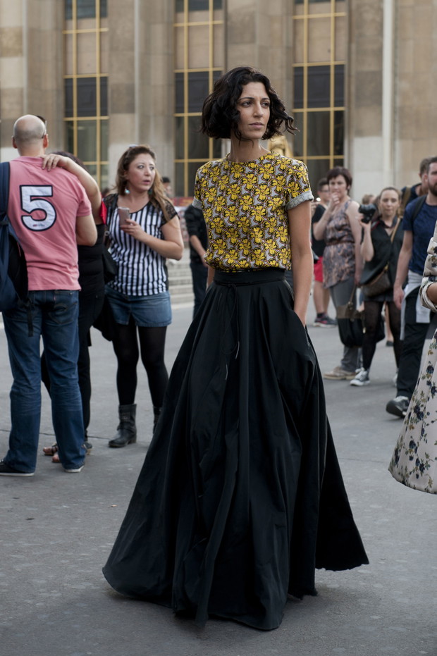Street fashion: Paris Fashion Week wiosna-lato 2014, cz. 2