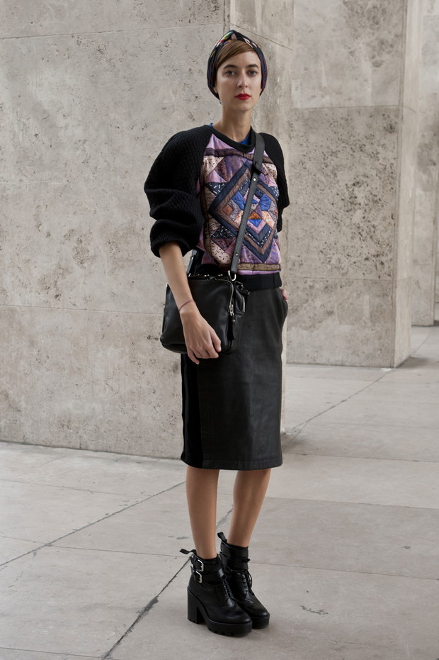 Street fashion: Paris Fashion Week wiosna-lato 2014, cz. 2