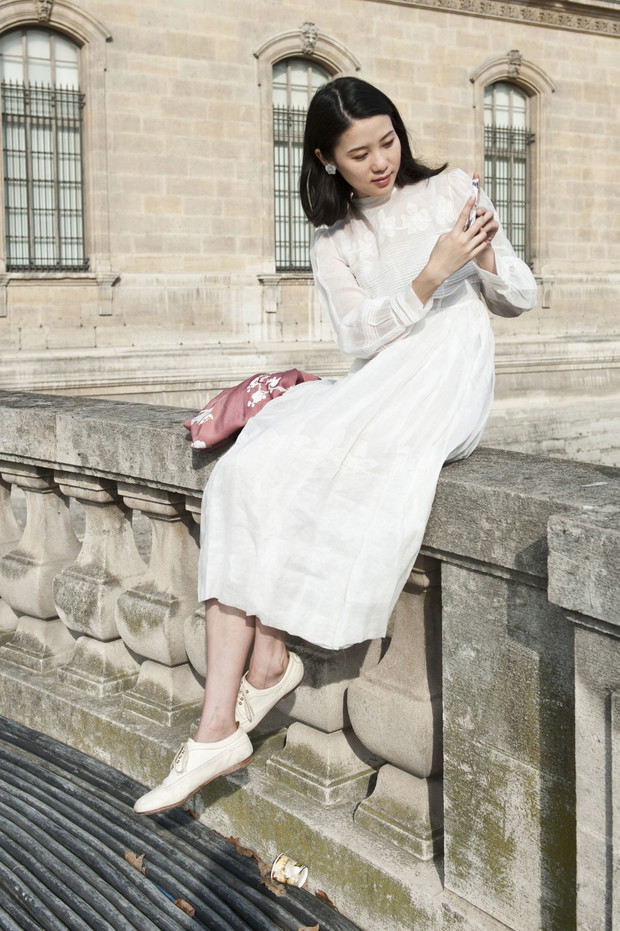 Street fashion: Paris Fashion Week wiosna-lato 2014, cz. 2