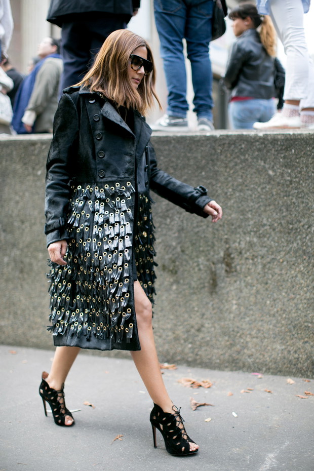 Street fashion: Paris Fashion Week wiosna-lato 2014, cz. 2