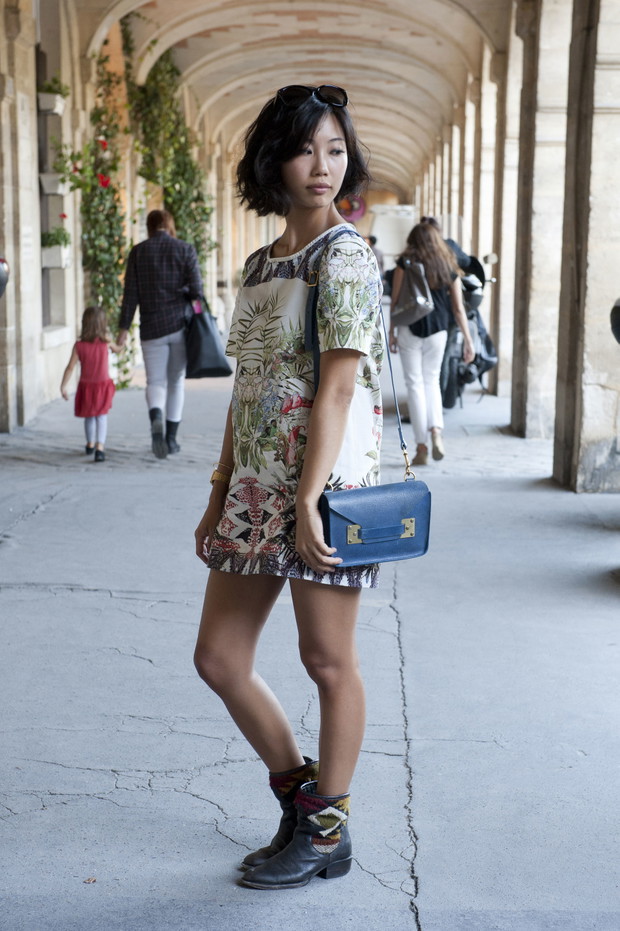 Street fashion: Paris Fashion Week wiosna-lato 2014, cz. 2