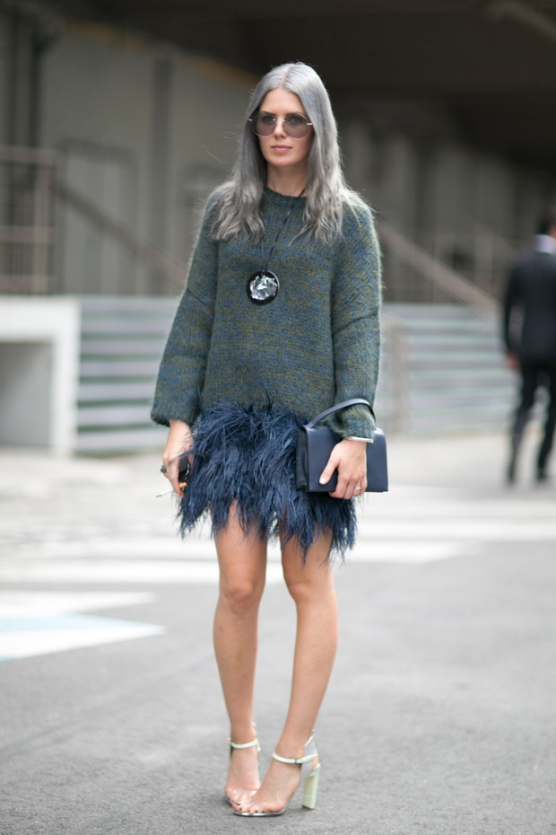 Street fashion: Paris Fashion Week wiosna-lato 2014, cz. 2