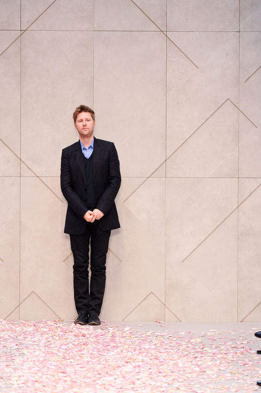 Christopher Bailey po pokazie Burberry Prorsum SS14, fot. Imaxtree