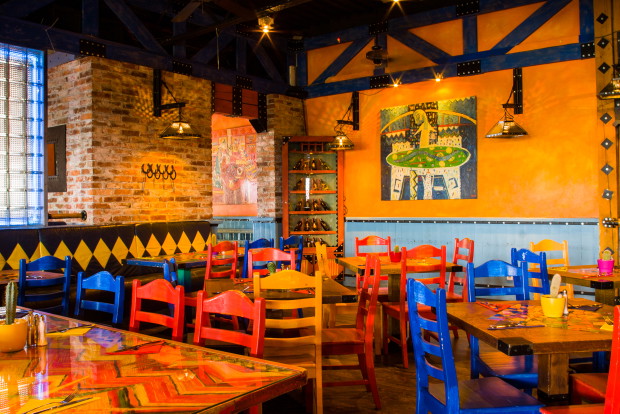 Wnętrze restauracji Blue Cactus, fot. serwis prasowy