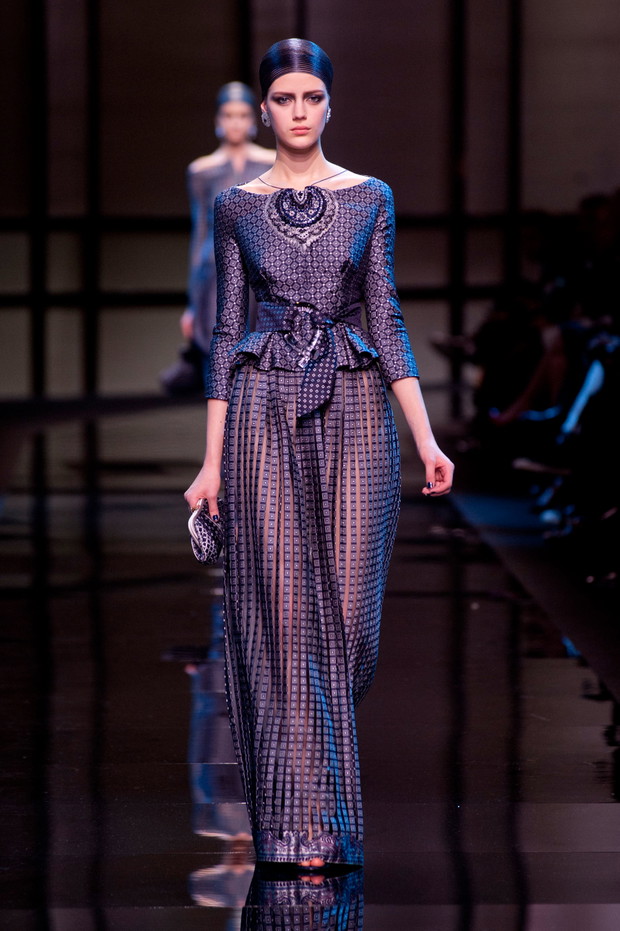 Armani Privé haute couture wiosna-lato 2014
