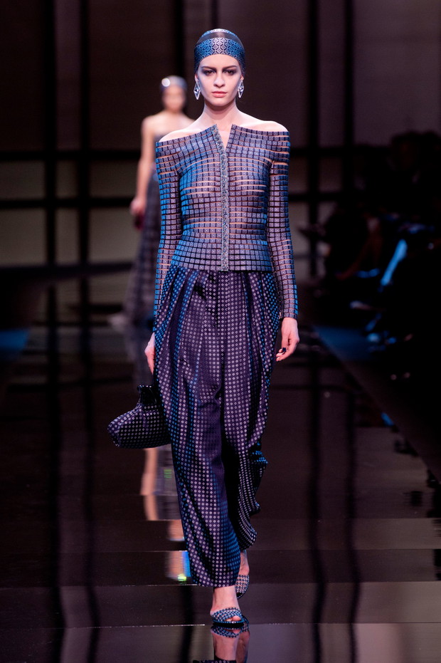 Armani Privé haute couture wiosna-lato 2014