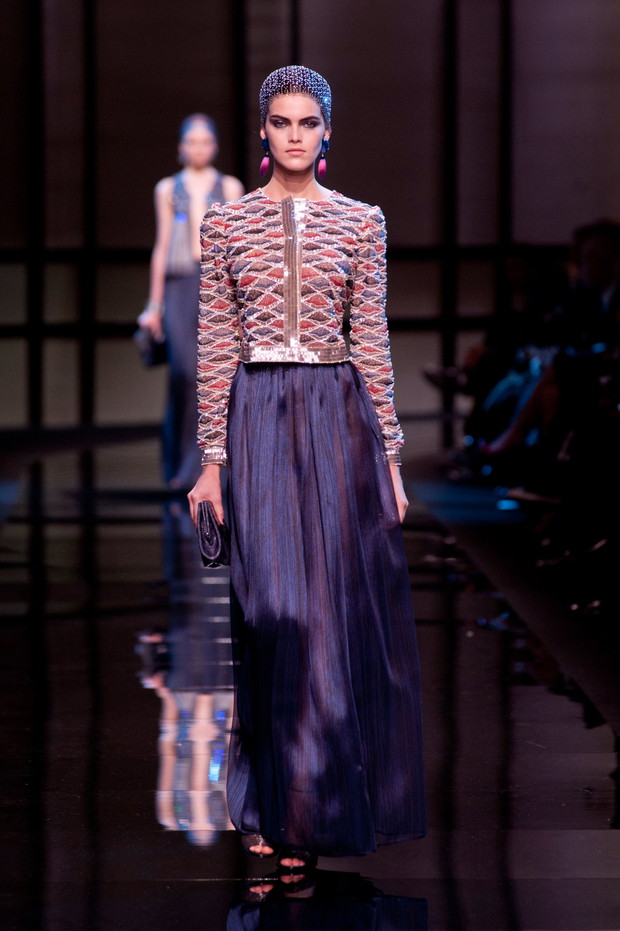 Armani Privé haute couture wiosna-lato 2014