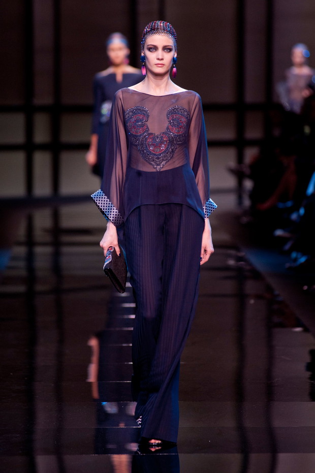 Armani Privé haute couture wiosna-lato 2014