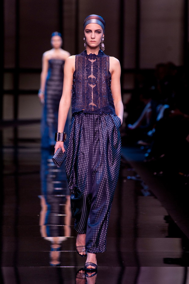 Armani Privé haute couture wiosna-lato 2014