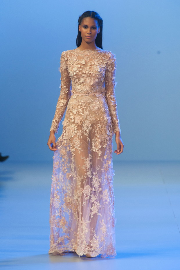Elie Saab haute couture wiosna-lato 2014