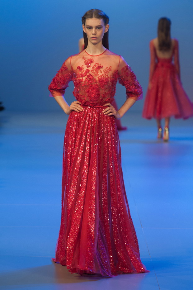 Elie Saab haute couture wiosna-lato 2014