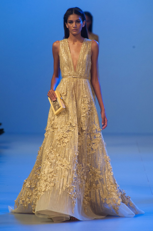 Elie Saab haute couture wiosna-lato 2014