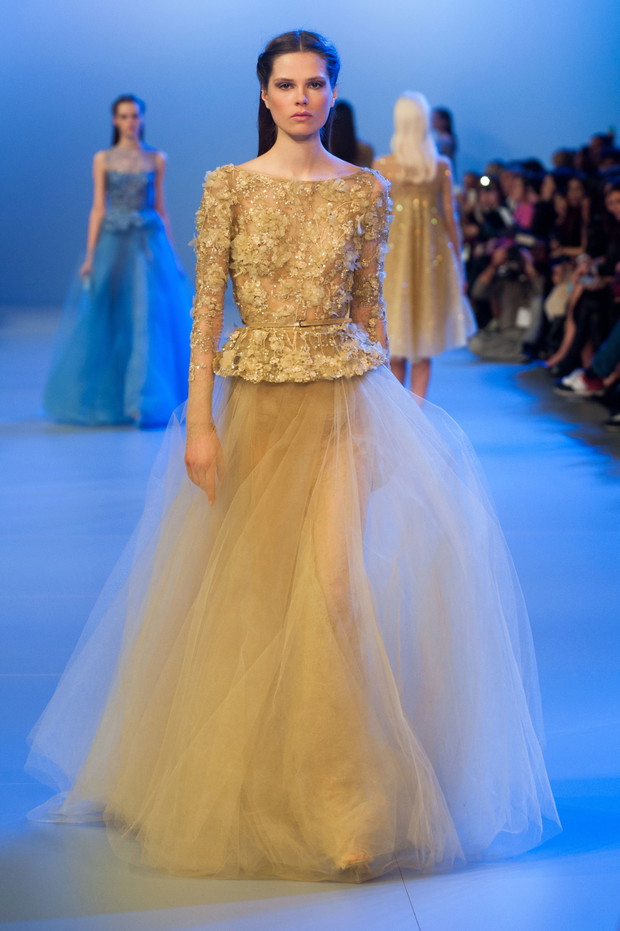 Elie Saab haute couture wiosna-lato 2014