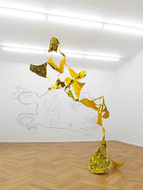 Mariana Castillo Deball Reflejo de cien espejos tu cuerpo (Like a hundred mirrors, I reflect your body), 2011 W tle: Aquí el hombre se enfloró la cabeza (Here the man embellished his head with flowers),